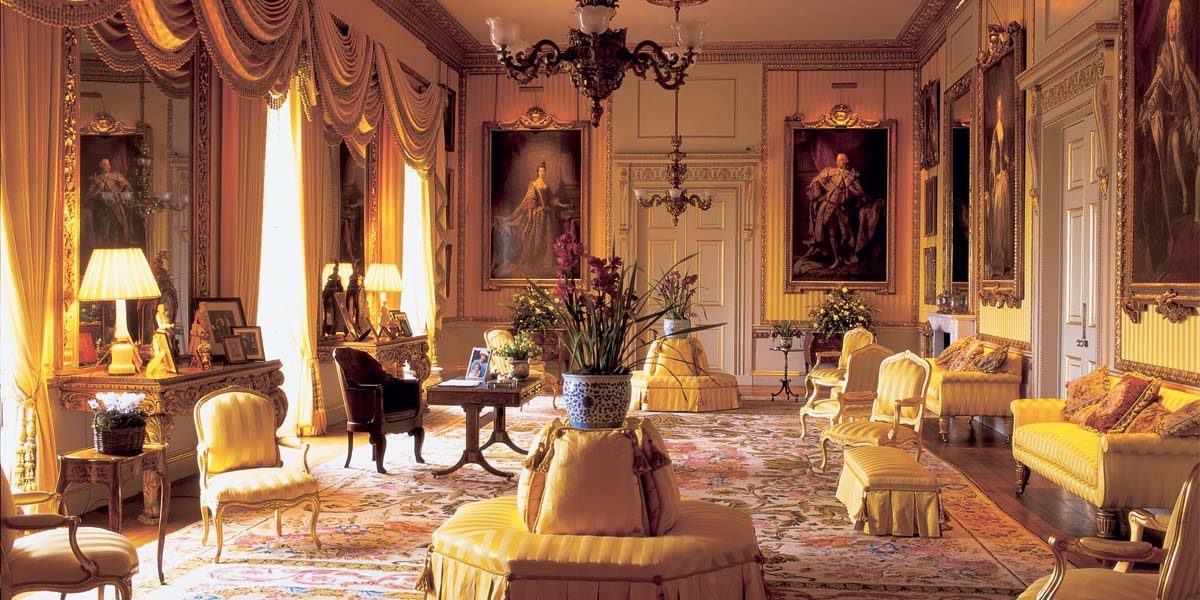 Beautiful Reception Venue, The Yellow Drawing Room, Goodwood House, Prestigious Venues