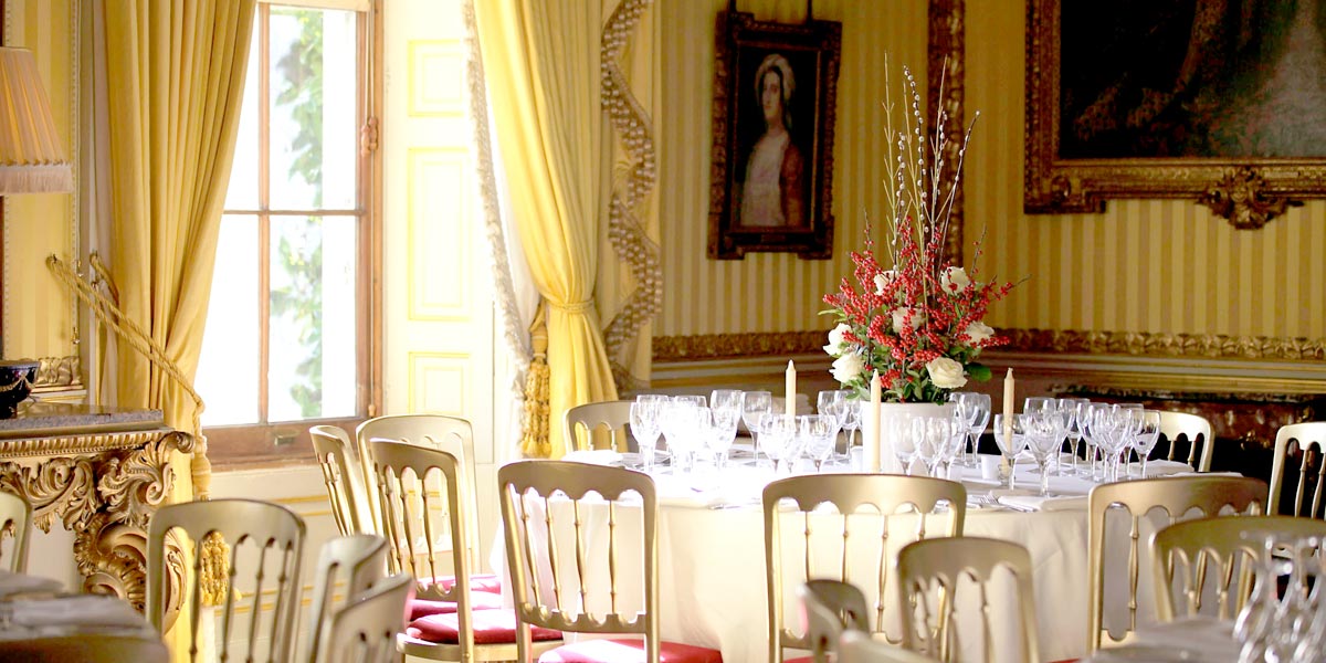 Event Themes, The Yellow Drawing Room, Goodwood House, Prestigious Venues