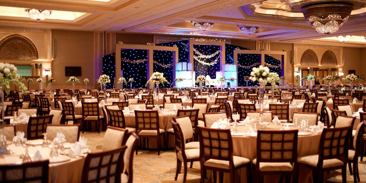 Ballroom Abu Dhabi, Emirates Palace, Prestigious Venues