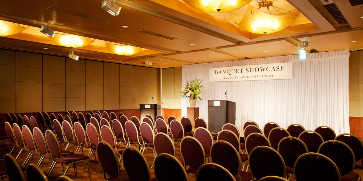 Banqueting Venue, ANA InterContinental Tokyo, Prestigious Venues