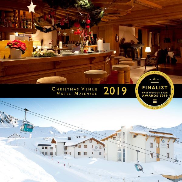 Christmas Venue Finalist 2019, Hotel Maiensee, Prestigious Star Awards