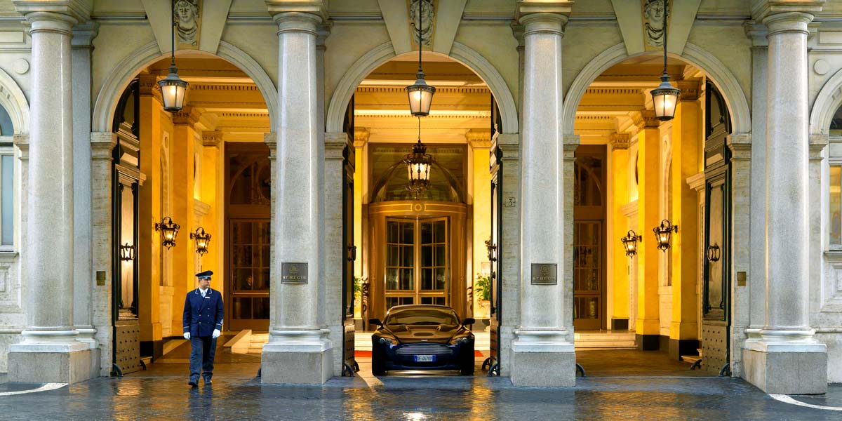 Grand Entrance, St Regis Rome, Prestigious Venues