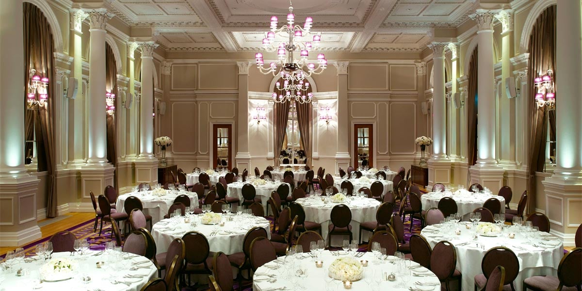 Large Ballroom In London, Corinthia Hotel London, Prestigious Venues