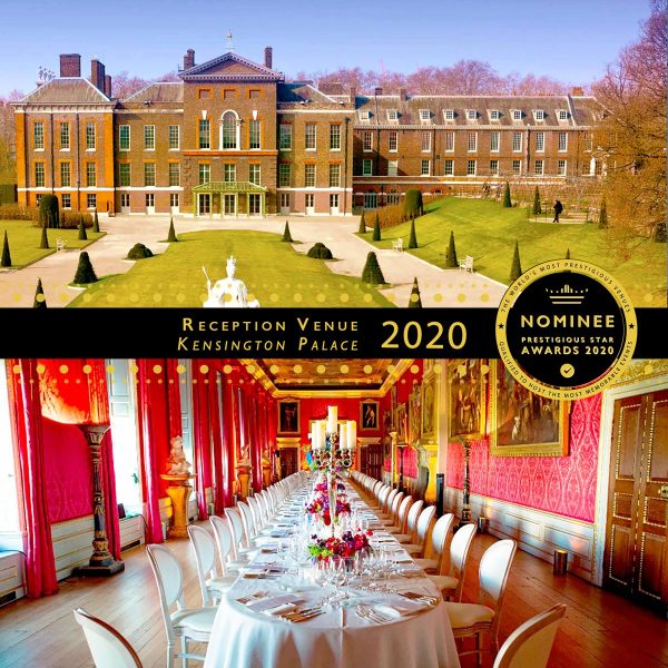 Reception Venue Nominee 2020, Kensington Palace, Prestigious Star Awards