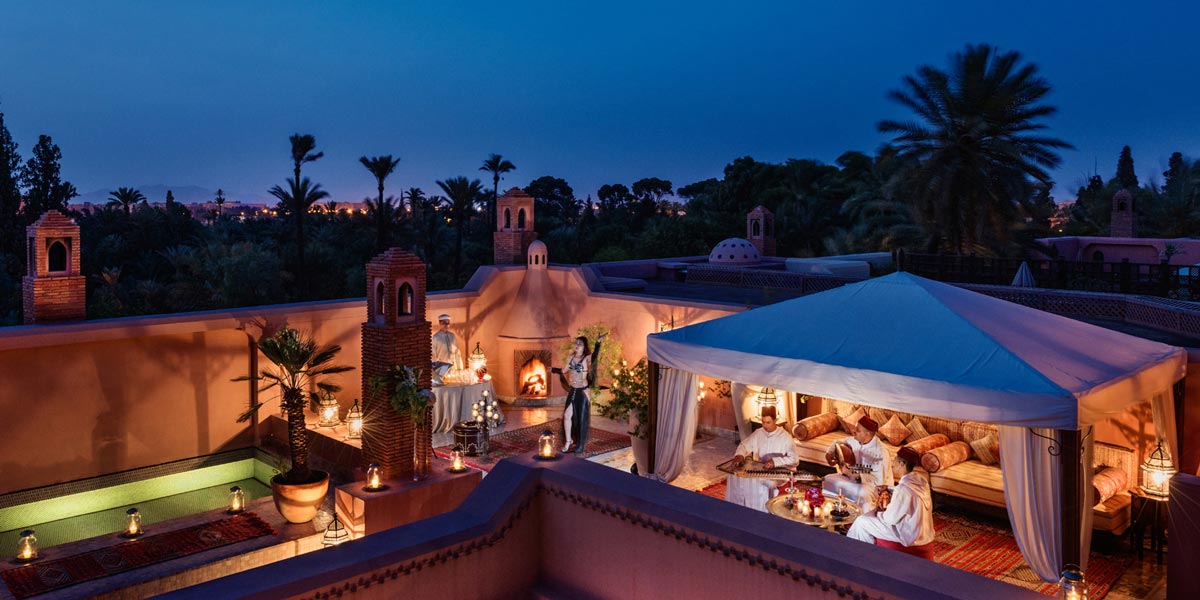 Roof Top Venues, Royal Mansour, Marrakech, Prestigious Venues