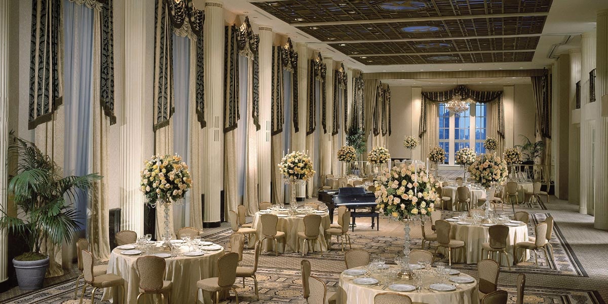 Waldorf Astoria New York Wedding Venue