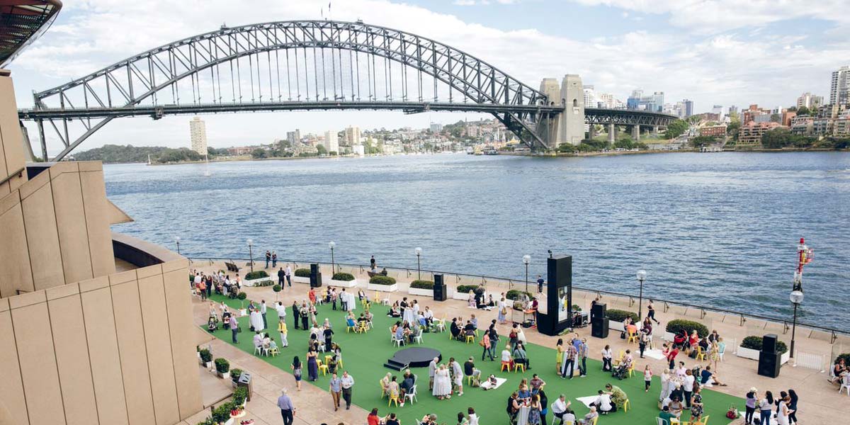 Sydney Harbour Bridge Views From The Forecourt, Sydney Opera House, Sydney, Prestigious Venues