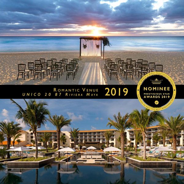 Romantic Venue Nominee 2019, UNICO 20 87 Riviera Maya, Prestigious Star Awards