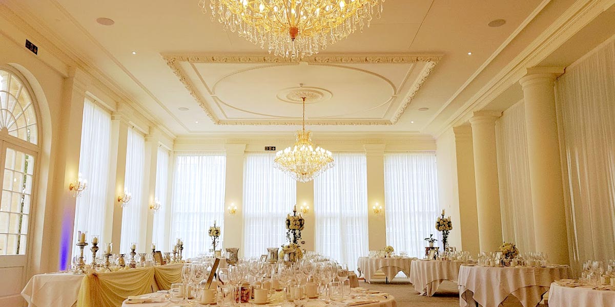 Wedding Setup, Rushton Hall Hotel And Spa, Prestigious Venues