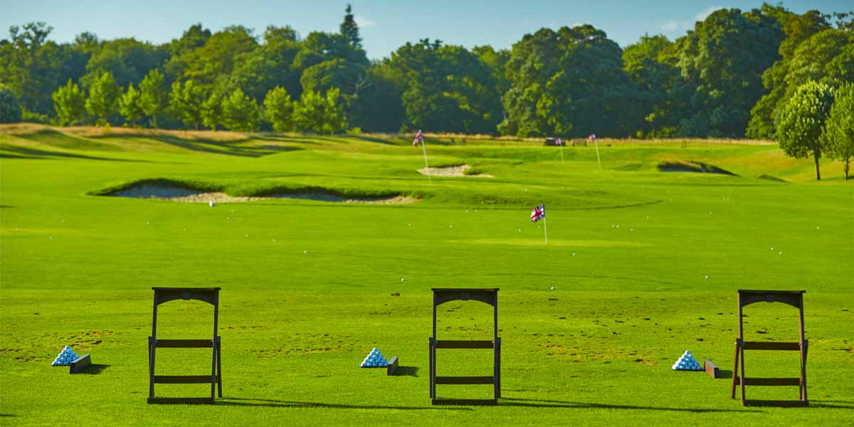 Golf Course For Corporate Golf Days, Golf Driving Range, The Grove, Prestigious Venues