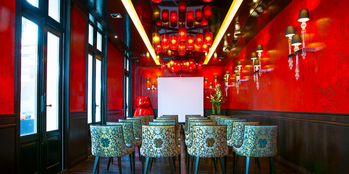 Lotus Lounge Meeting Room, Buddha Bar Hotel Paris, Prestigious Venues