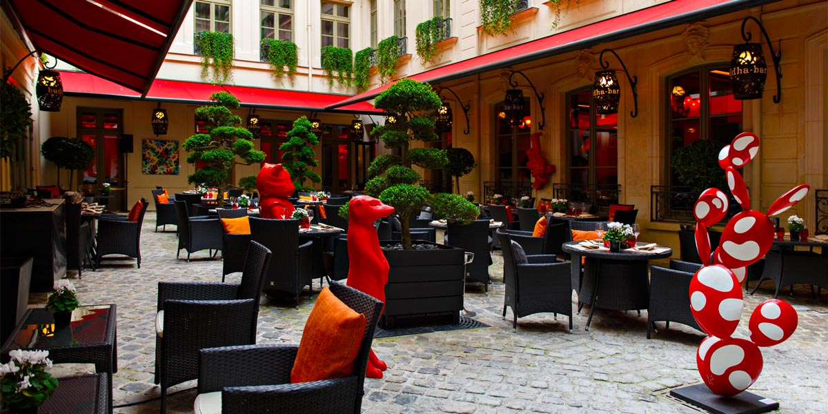 Outdoor Event Space in Paris, Buddha Bar Hotel Paris, Prestigious Venues