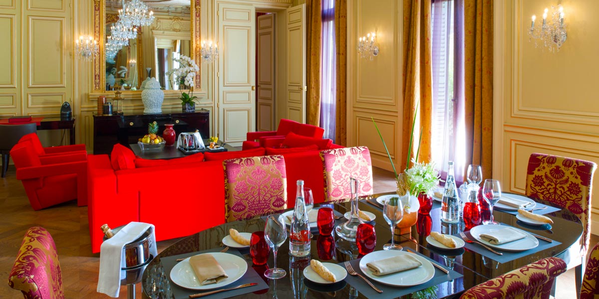 Private Dinner in The Gagny Suite, Buddha Bar Hotel Paris, Prestigious Venues