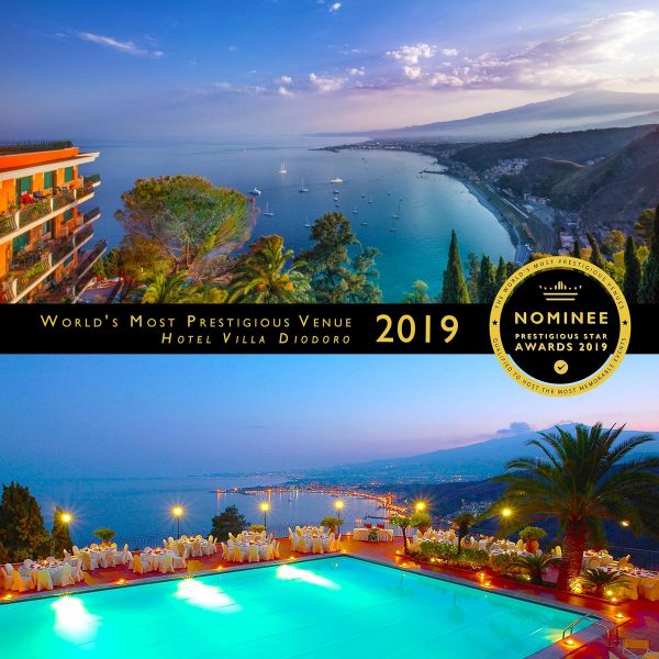 The World's Most Prestigious Venue Nominee 2019, Hotel Villa Diodoro, Prestigious Star Awards