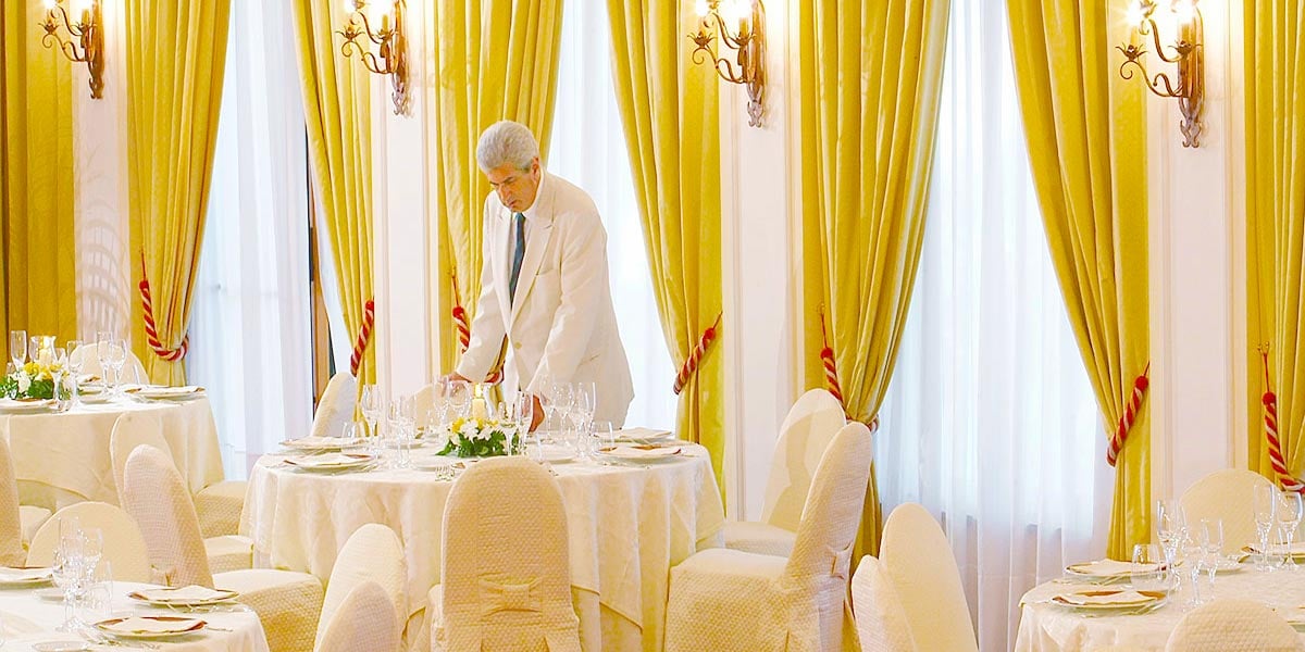 Wedding In The Dining Room, Salone delle Feste Sottomenu, Hotel Villa Diodoro, Prestigious Venues