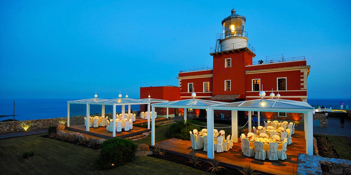 Gala Dinner Venue, Faro Capo Spartivento, Prestigious Venues