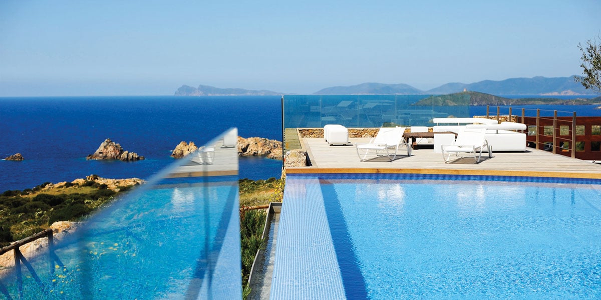 Infinity Pool with Sea View, Faro Capo Spartivento, Prestigious Venues