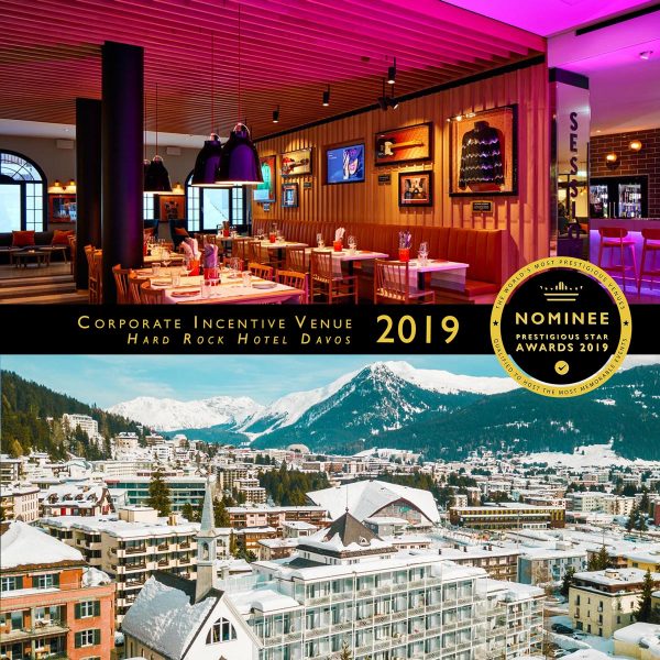 Corporate Incentive Venue Nominee 2019, Hard Rock Hotel Davos, Prestigious Star Awards