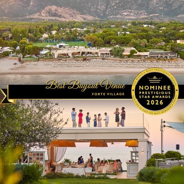 Best Buyout Venue Nominee 2026, Forte Village, Prestigious Star Awards