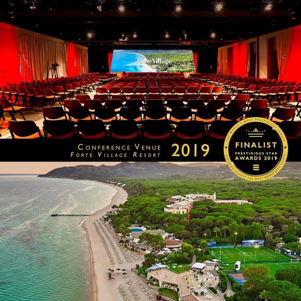 Conference  Venue Finalist 2019, Forte Village Resort, Prestigious Star Awards