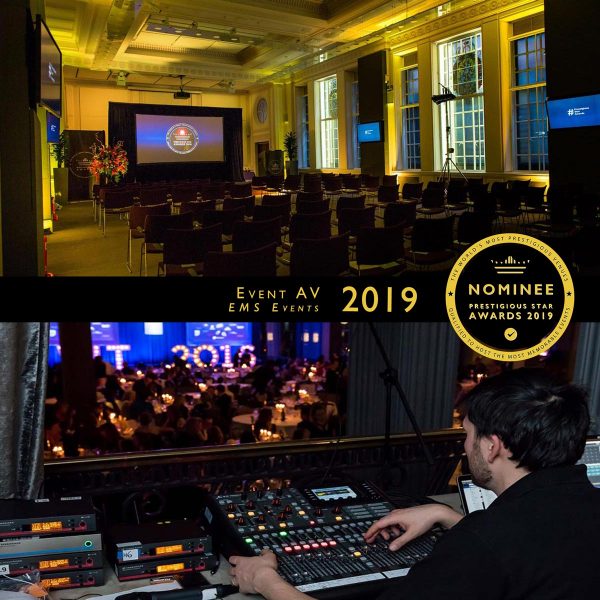Event AV Nominee 2019, EMS Events, Prestigious Star Awards
