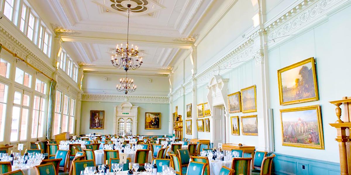 Lords, The Home Of Cricket, The Long Room, Round Tables, Event Spaces, Prestigious Venues