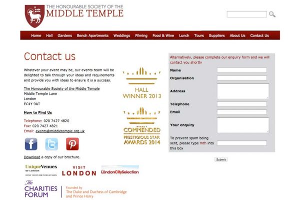 Middle Temple Hall, Prestigious Star Awards 2014, Press Coverage