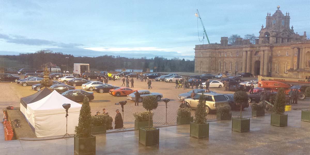 Mission Impossible Filming Great Court, Blenheim Palace, Prestigious Venues