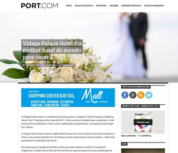 Port.com, Prestigious Star Awards 2014, Press Coverage