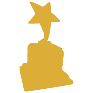 Prestigious Star Awards Trophy