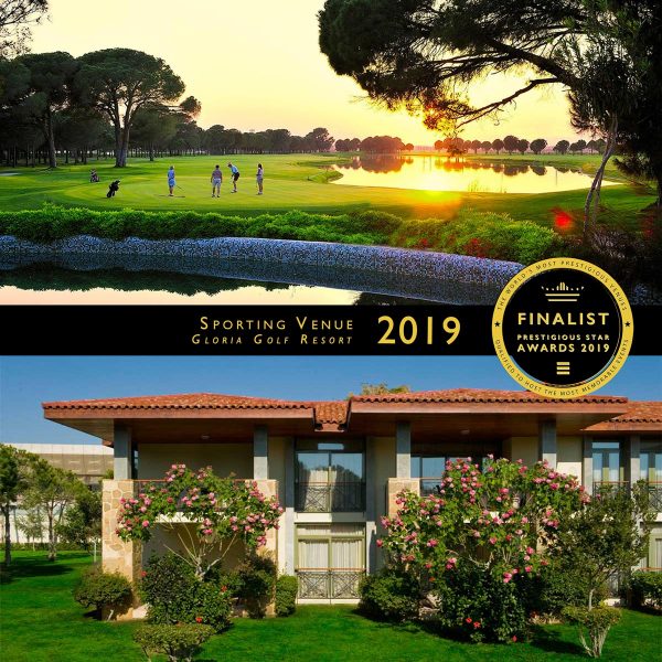 Sporting Venue Finalist 2019, Gloria Golf Resort, Prestigious Star Awards