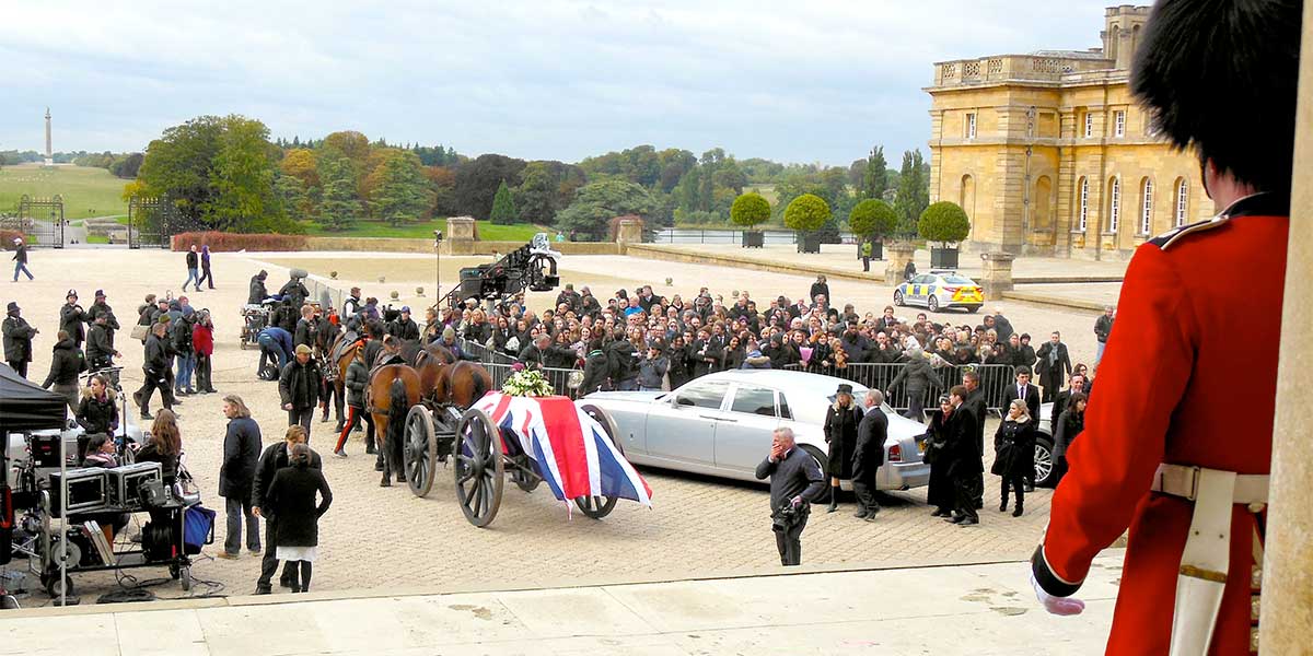 The Royals Film Location, Blenheim Palace, Prestigious Venues
