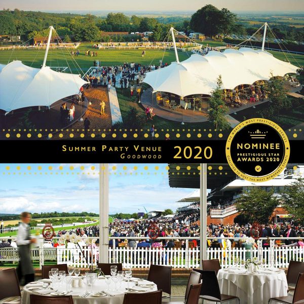 Best Summer Party Venue Nominee 2020, Goodwood, Prestigious Star Awards
