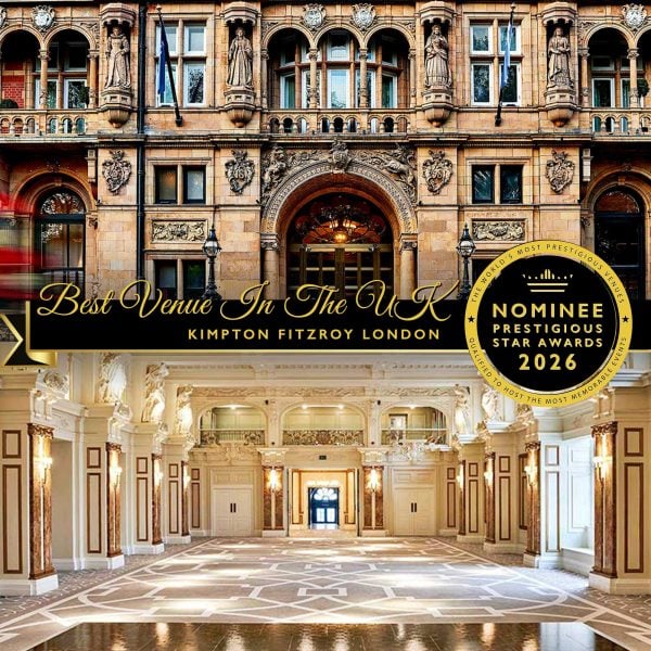 Best Venue In The UK Nominee 2026, Kimpton Fitzroy London, Prestigious Star Awards