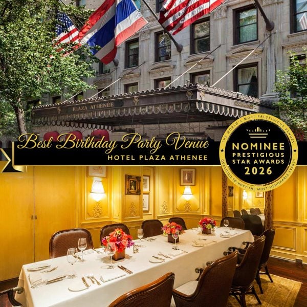 Birthday Party Venue Nominee 2026, Hotel Plaza Athenee, Prestigious Star Awards