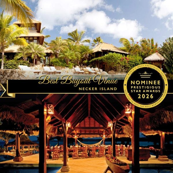 Buyout Venue Nominee 2026, Necker Island, Prestigious Star Awards