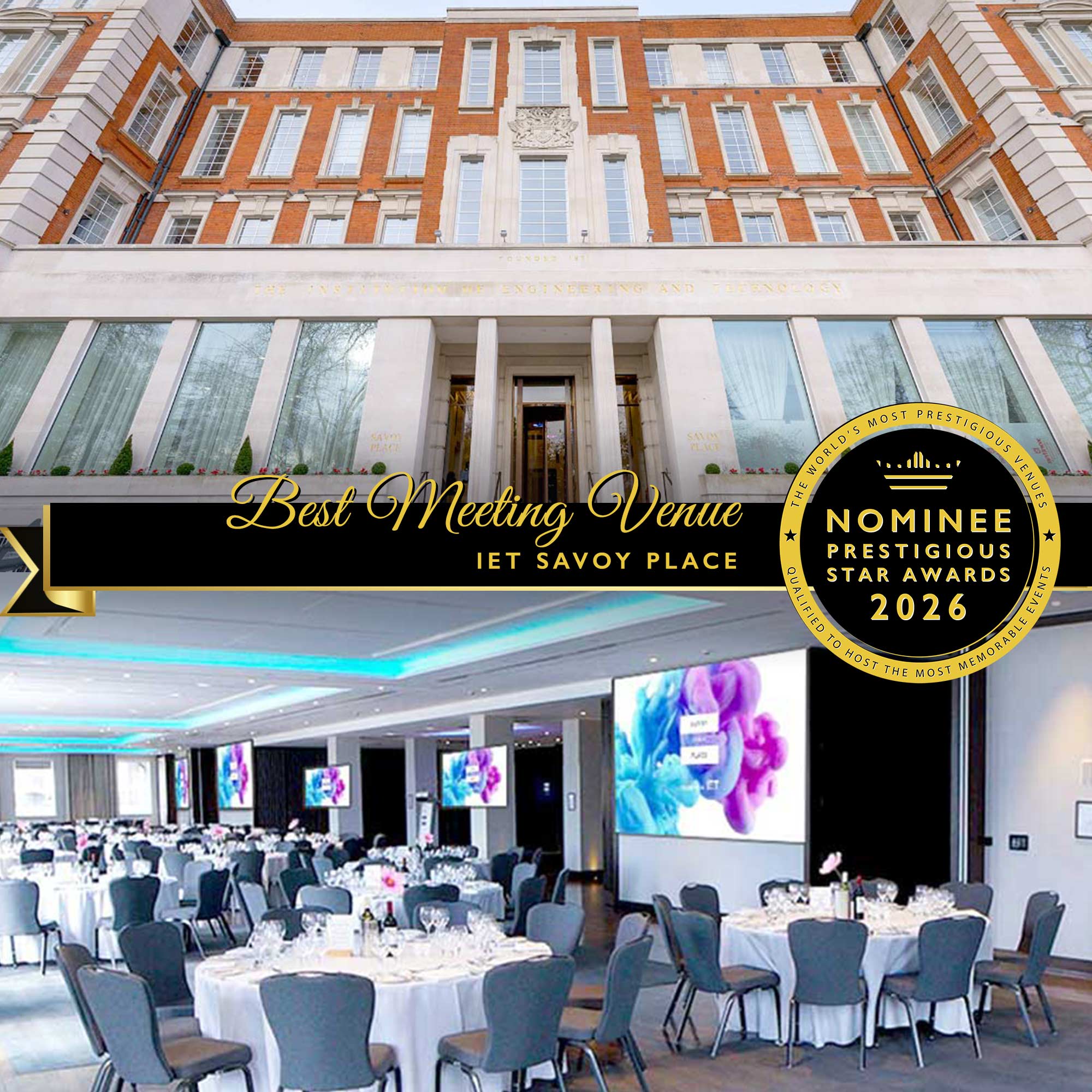 Riverside Room at IET London: Savoy Place