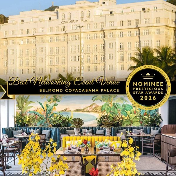Networking Event Venue Nominee 2026, Belmond Copacabana Palace, Prestigious Star Awards
