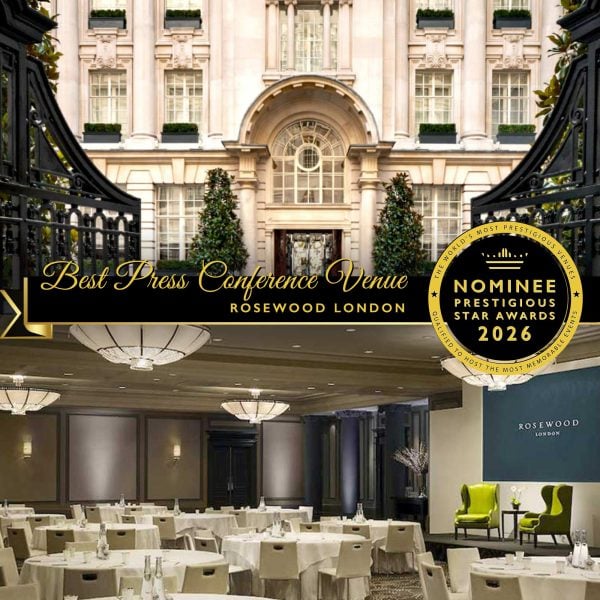 Press Conference Venue Nominee 2026, Rosewood London, Prestigious Star Awards