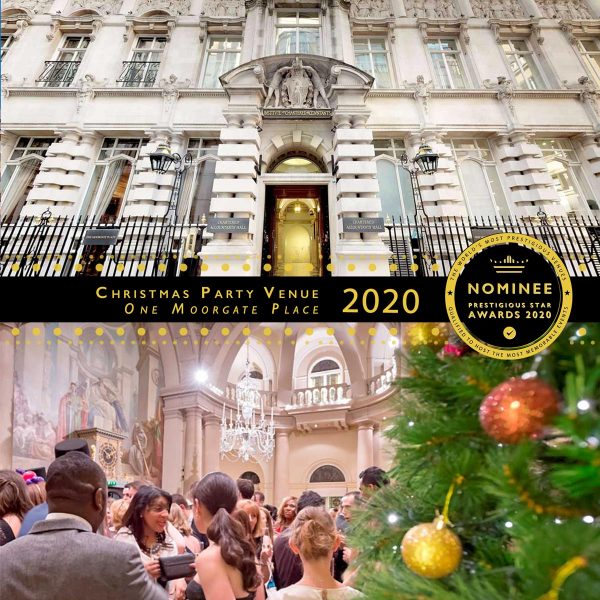 Christmas Party Venue Nominee 2020, One Moorgate Place, Prestigious Star Awards