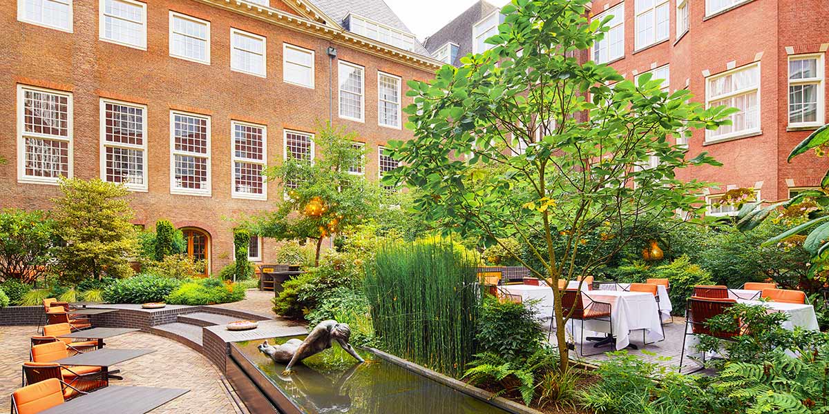 Hotel Garden Terrace, Sofitel Legend The Grand Amsterdam, Prestigious Venues