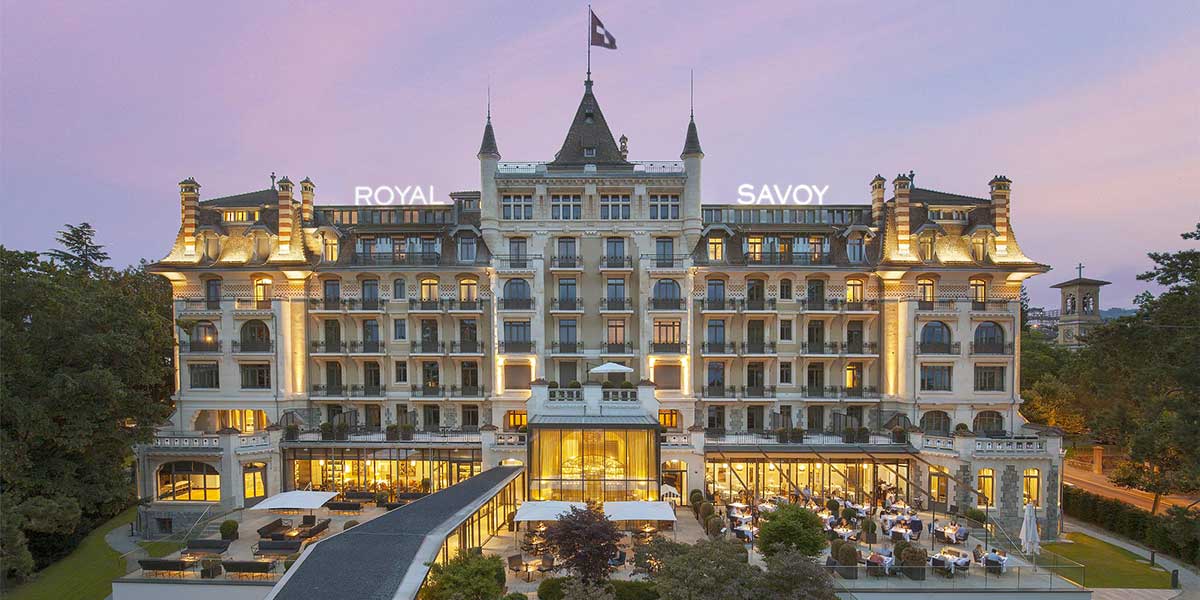 Luxury Hotel Venue, The Royal Savoy Lausanne, Prestigious Venues