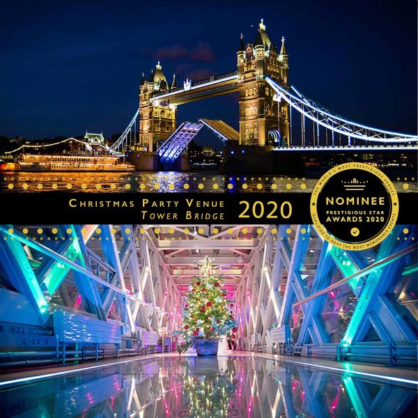 Best Christmas Party Nominee 2020, Tower Bridge, Prestigious Star Awards