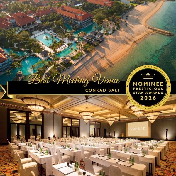 Best Meeting Venue Nominee 2026, Conrad Bali, Prestigious Star Awards