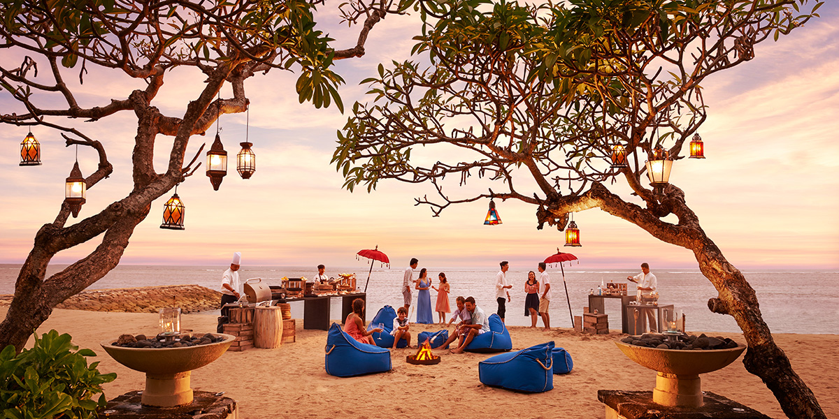 Outdoor Beach Venue in Bali, Conrad Bali, Prestigious Venues