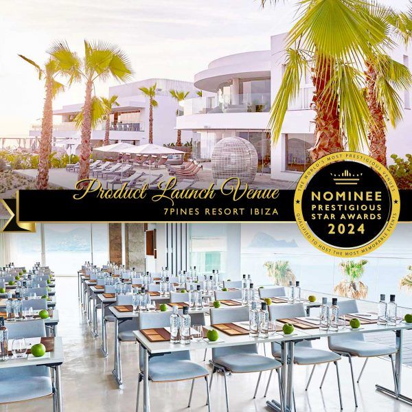 Product Launch Venue Nominee 2024, 7Pines Resort Ibiza, Prestigious Star Awards