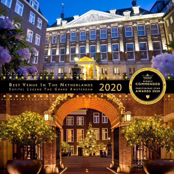 Best Venue In Netherlands Highly Commended 2020, Sofitel Legend The Grand Amsterdam, Prestigious Star Awards