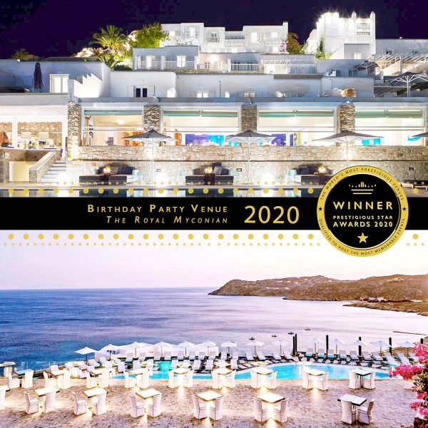 Birthday Party Venue Winner 2020, Royal Myconian, Prestigious Star Awards