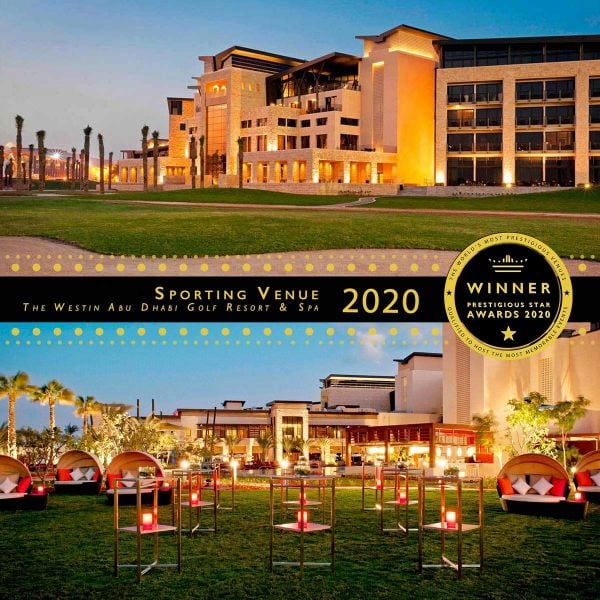 Sporting Event Venue Winner 2020, The Westin Abu Dhabi Golf Resort and Spa, Prestigious Star Awards