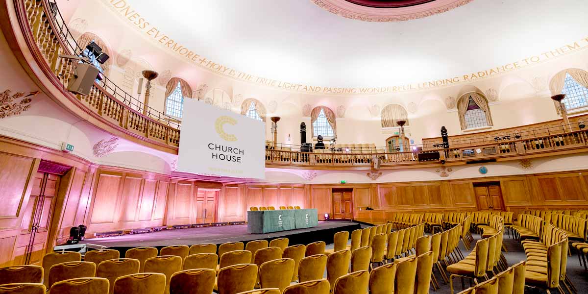 Assembly Hall Meeting Space, Church House, Prestigious Venues
